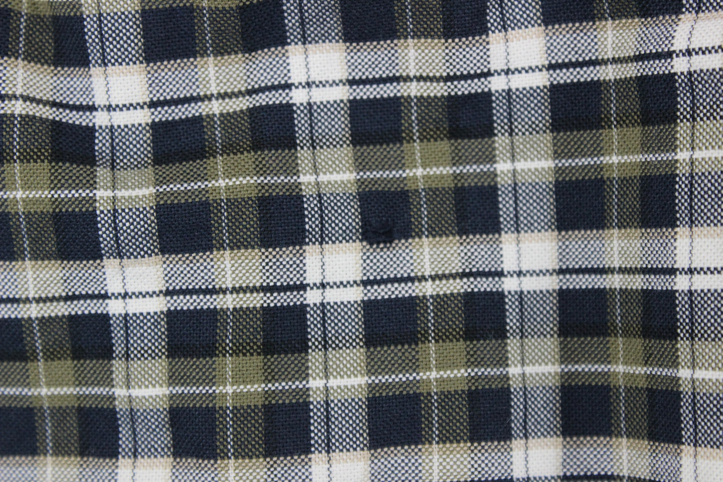 Mens Plaid Shirt Tailored Long Sleeve