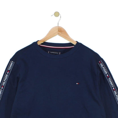 Mens Sweatshirt Crew Neck Logo Classic
