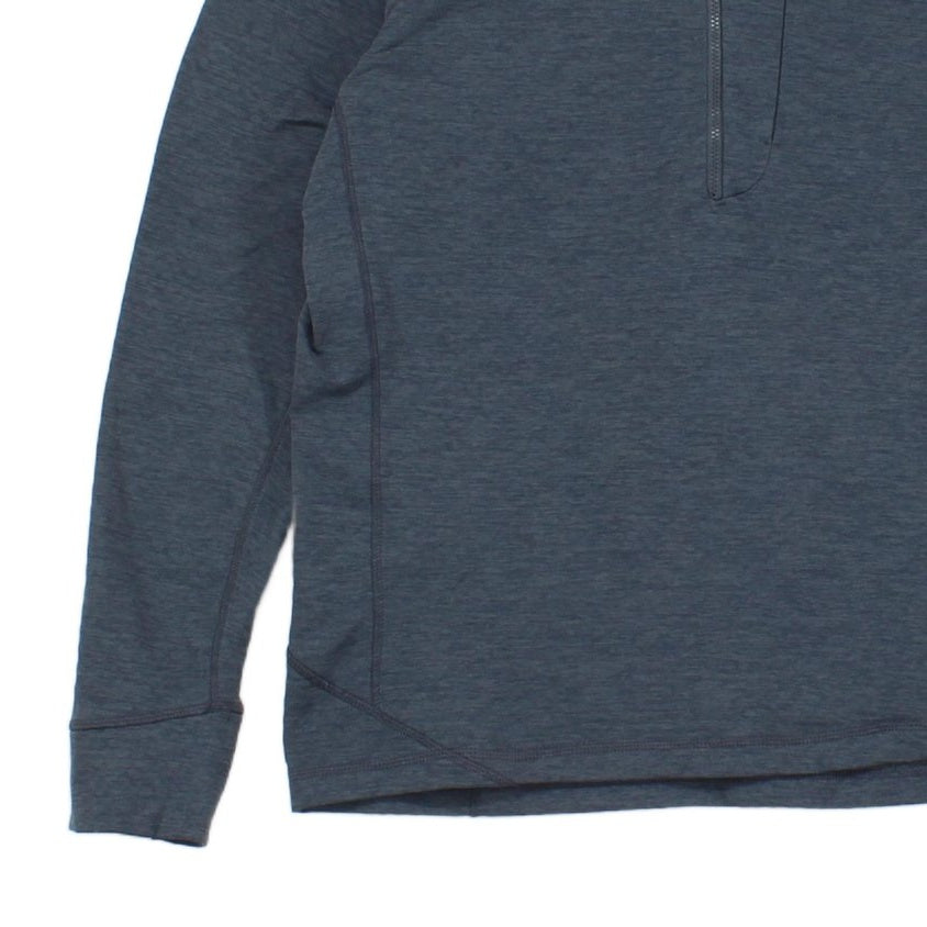 Mens 1/4 Zip Fleece Outdoor Activewear Stretch