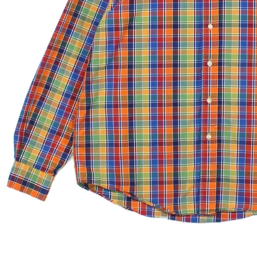 Mens Plaid Shirt Long Sleeve
