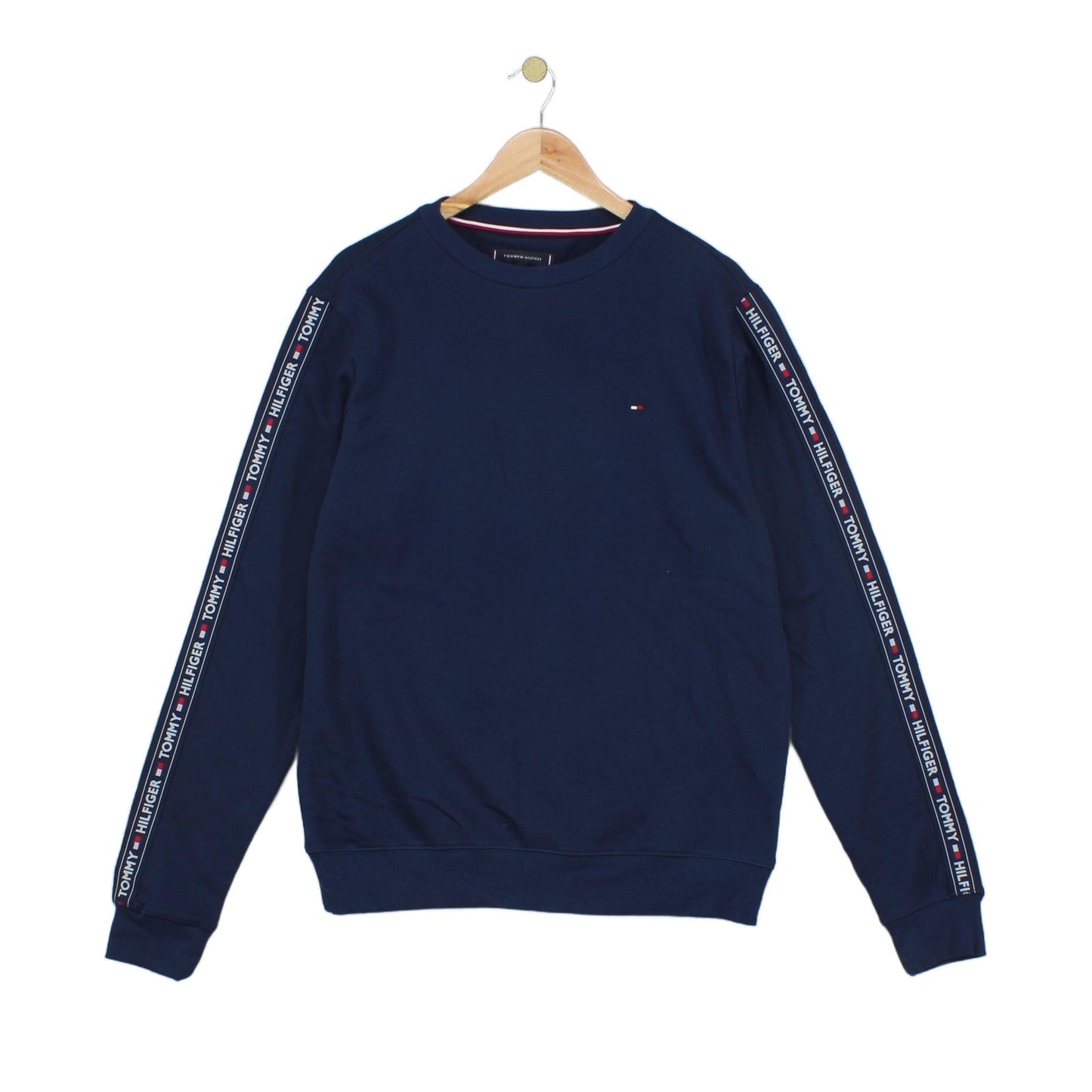Mens Sweatshirt Crew Neck Logo Classic