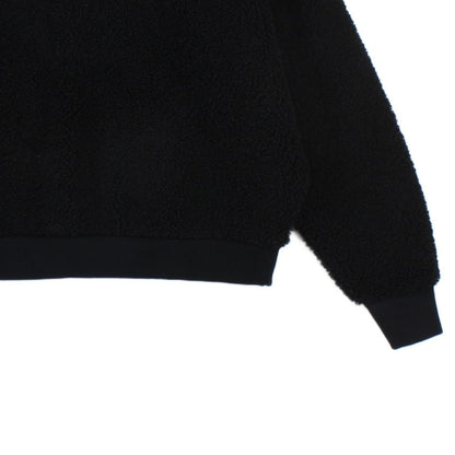 Womens 1/4 Zip Sweatshirt Oversized Sherpa Fleece