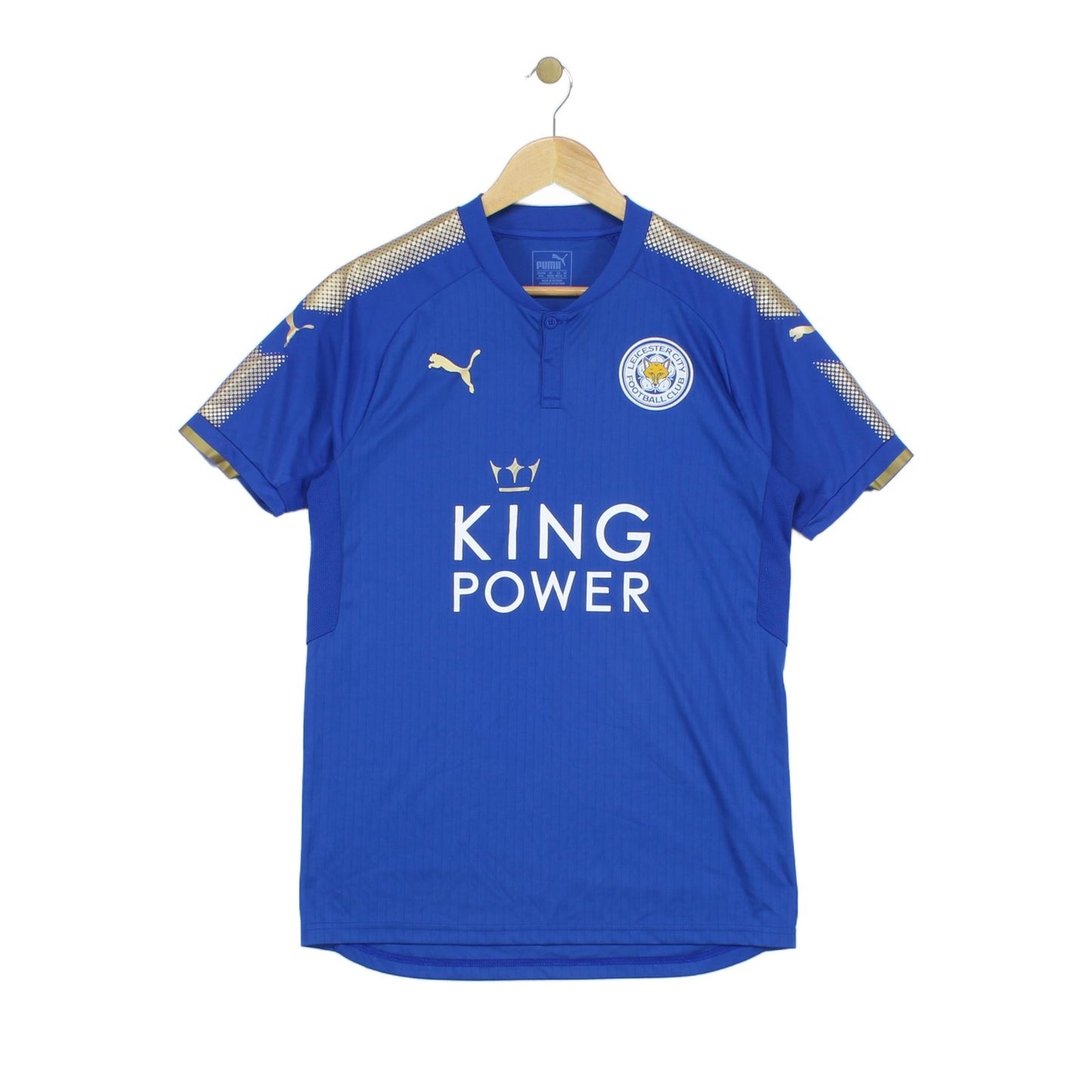 Mens Leicester City 2017-18 Football Shirt Home Jersey