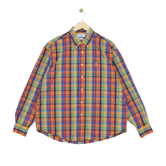 Mens Plaid Shirt Long Sleeve