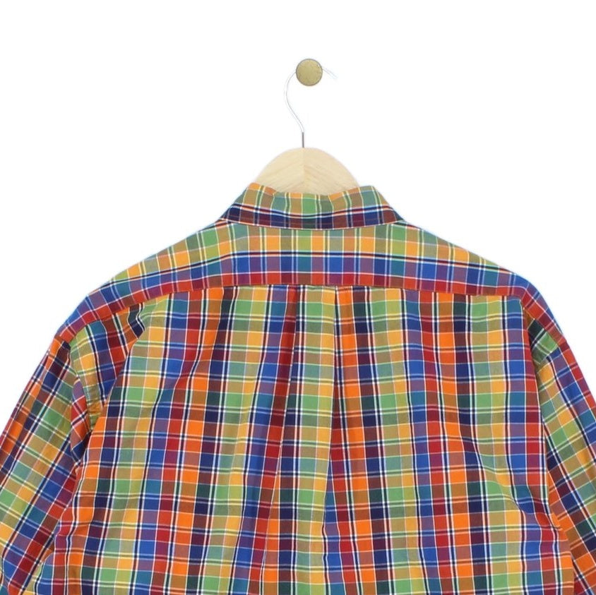 Mens Plaid Shirt Long Sleeve