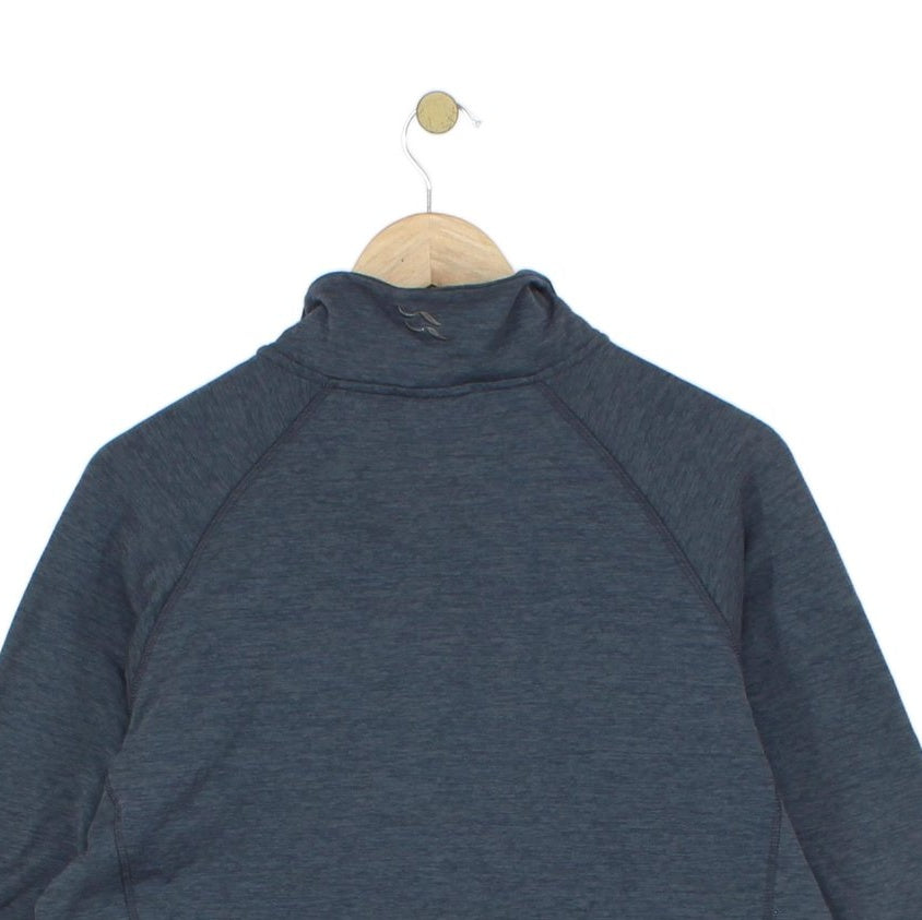 Mens 1/4 Zip Fleece Outdoor Activewear Stretch