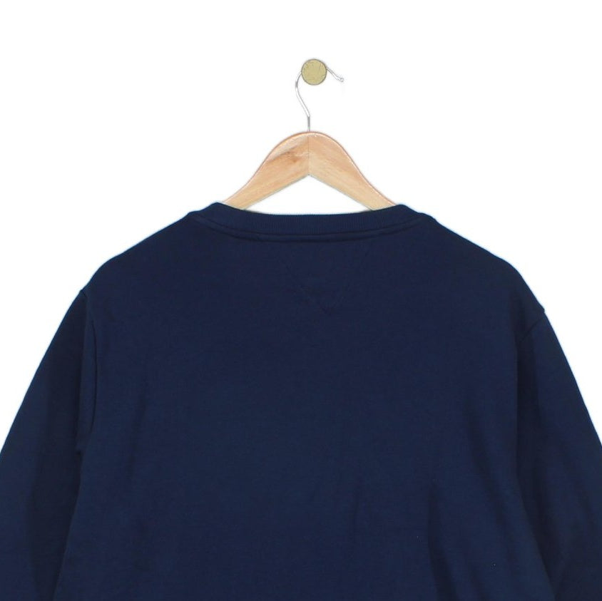 Mens Sweatshirt Crew Neck Logo Classic