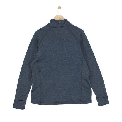 Mens 1/4 Zip Fleece Outdoor Activewear Stretch