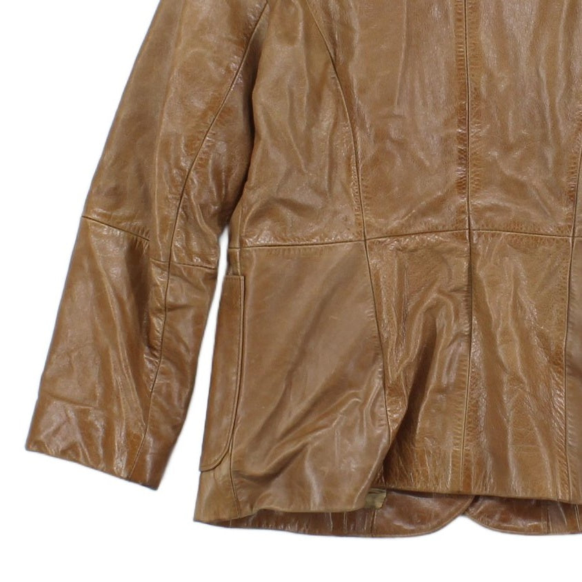 Womens Leather Blazer Uk Made