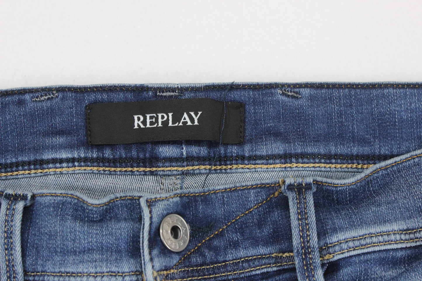 Mens Jeans Denim Tapered Stretch