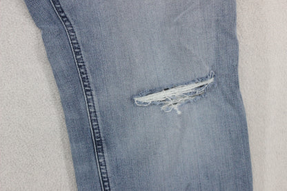 Mens Scanton Jeans Slim Fit Stretch Distressed