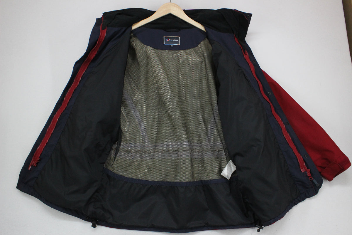 Womens Goretex Waterproof Jacket Hooded Full Zip Outdoor