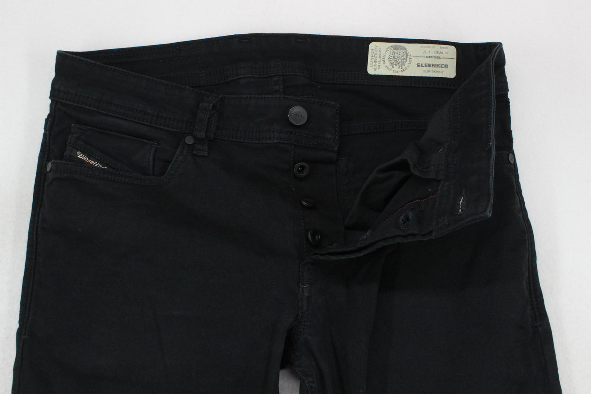 Mens Sleenker Jeans Slim Skinny Stretch Denim