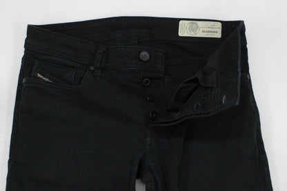 Mens Sleenker Jeans Slim Skinny Stretch Denim
