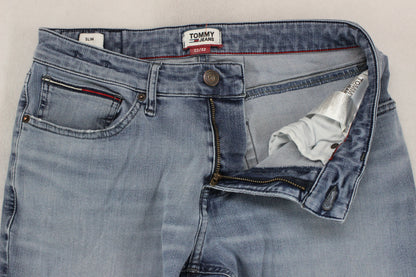 Mens Scanton Jeans Slim Fit Stretch Distressed
