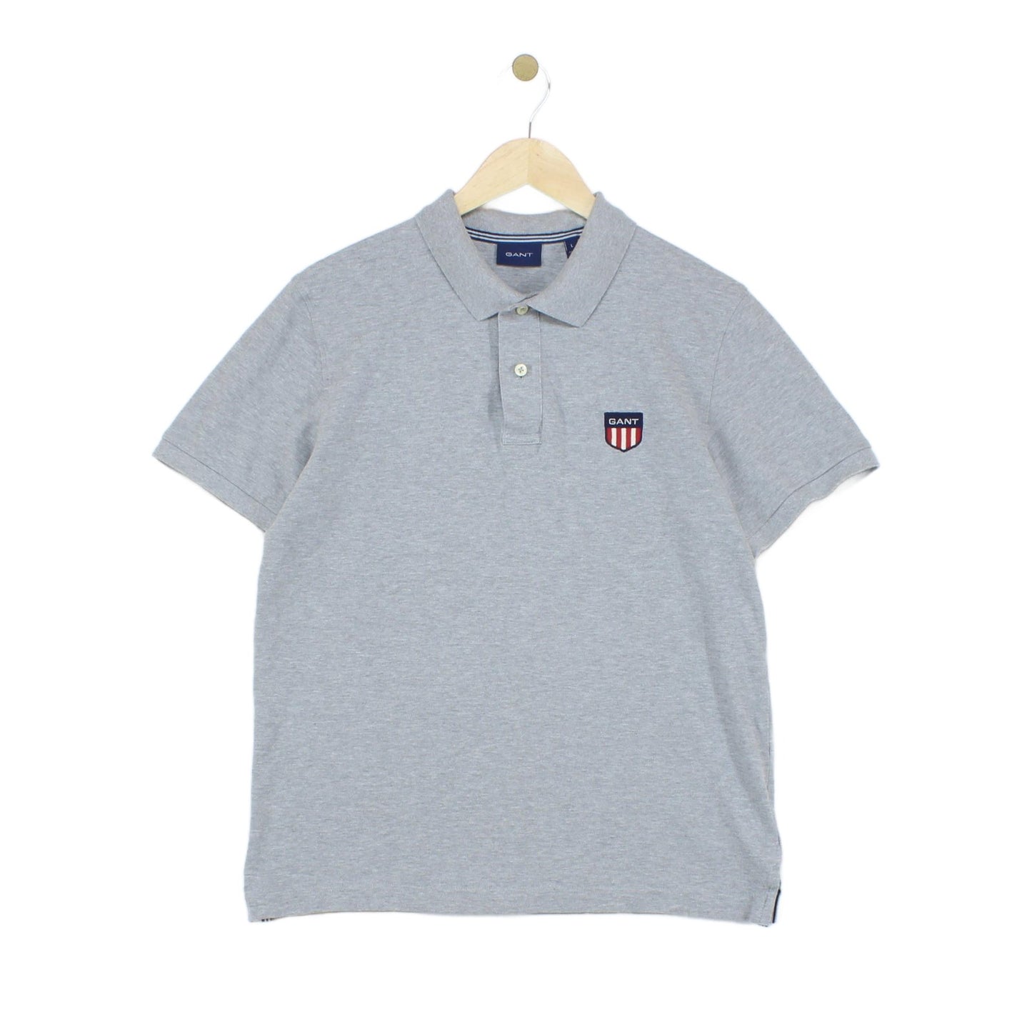 Mens Polo Shirt Logo Short Sleeve