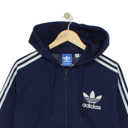 Mens Hoodie Full Zip Trefoil