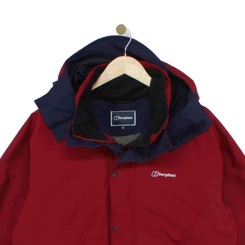 Womens Goretex Waterproof Jacket Hooded Full Zip Outdoor