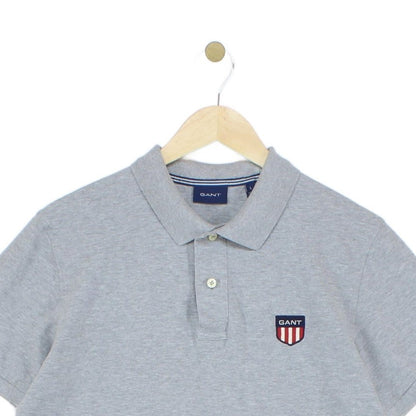Mens Polo Shirt Logo Short Sleeve