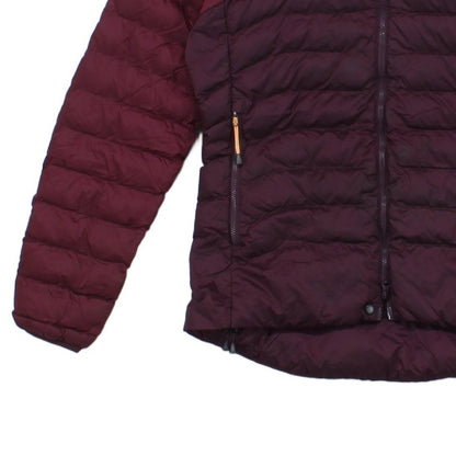 Womens Quilted Jacket Hooded Full Zip
