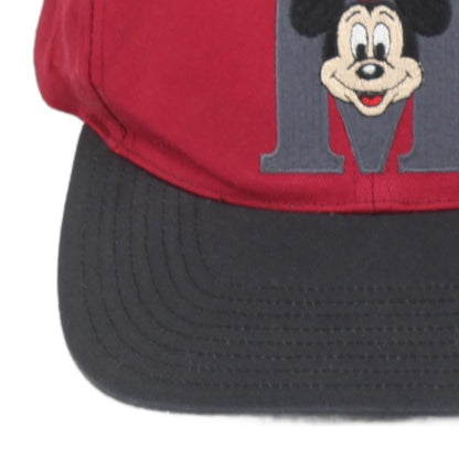 Mens Snapback Cap Mickey Mouse Cartoon