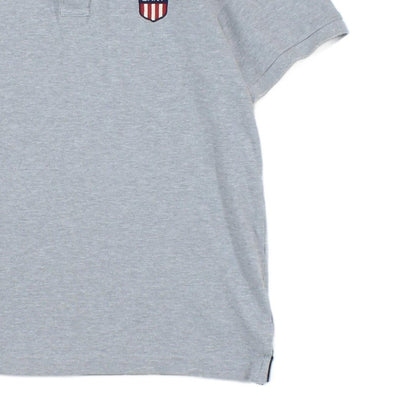 Mens Polo Shirt Logo Short Sleeve