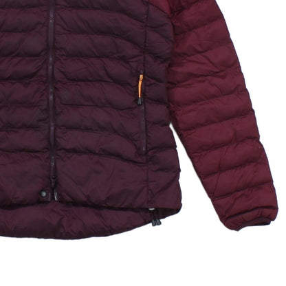 Womens Quilted Jacket Hooded Full Zip