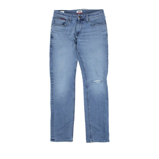 Mens Scanton Jeans Slim Fit Stretch Distressed