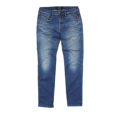 Mens Jeans Denim Tapered Stretch