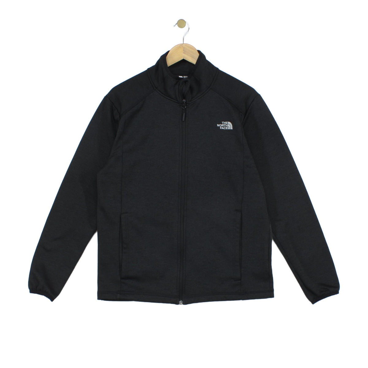 Mens Fleece Jacket Hiking Full Zip Outdoor