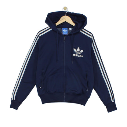 Mens Hoodie Full Zip Trefoil