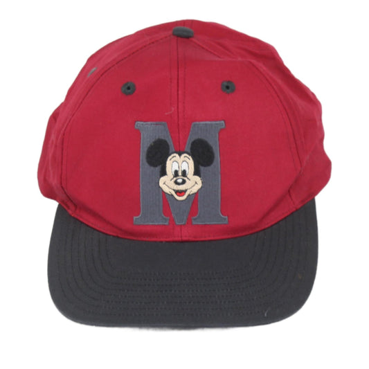 Mens Snapback Cap Mickey Mouse Cartoon