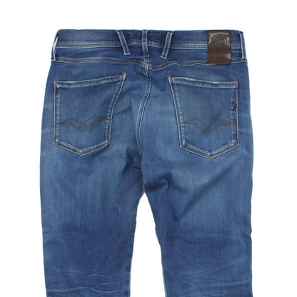 Mens Jeans Denim Tapered Stretch