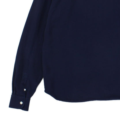 Mens Ribbed Shirt Slim Fit Button Up Long Sleeve