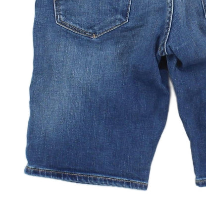 Mens Denim Shorts Slim Fit Stretch