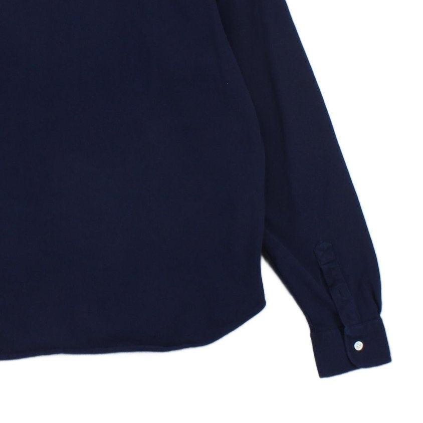 Mens Ribbed Shirt Slim Fit Button Up Long Sleeve