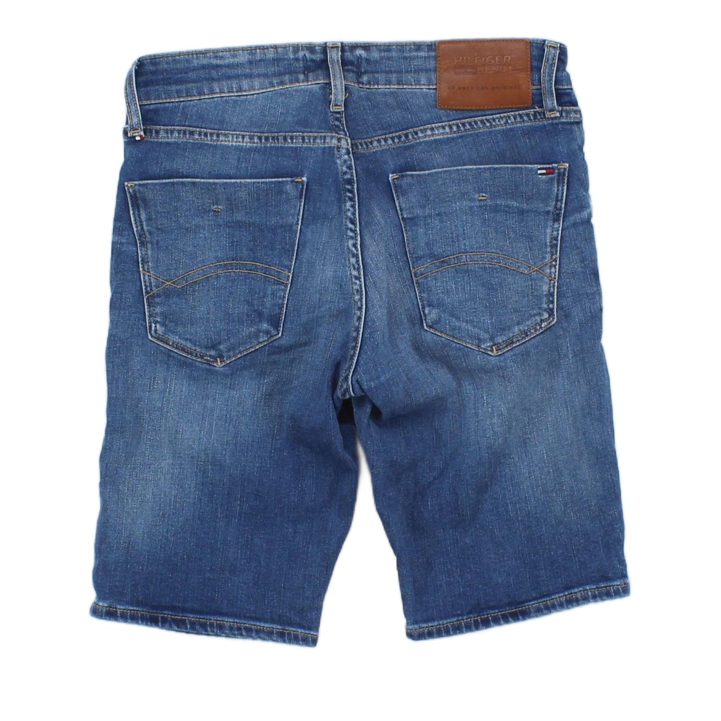 Mens Denim Shorts Slim Fit Stretch