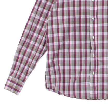 Mens Plaid Shirt Long Sleeve