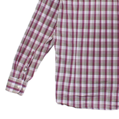 Mens Plaid Shirt Long Sleeve