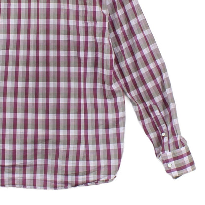 Mens Plaid Shirt Long Sleeve