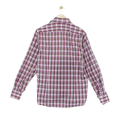 Mens Plaid Shirt Long Sleeve