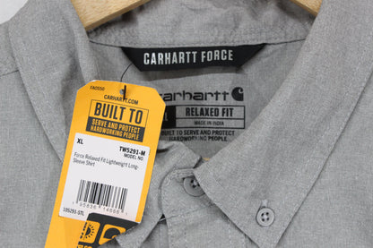 Mens Shirt Workwear Relaxed Fit Lightweight