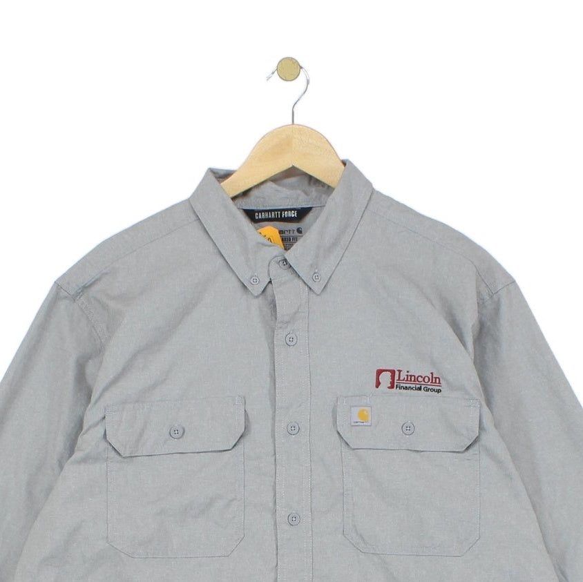Mens Shirt Workwear Relaxed Fit Lightweight