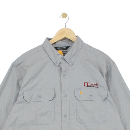 Mens Shirt Workwear Relaxed Fit Lightweight