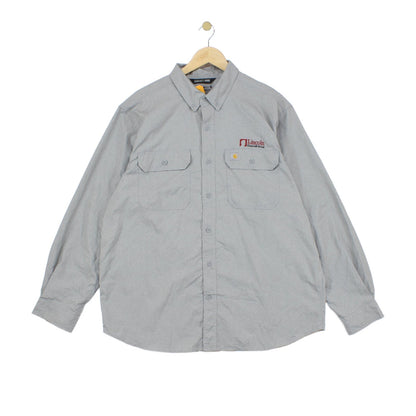 Mens Shirt Workwear Relaxed Fit Lightweight