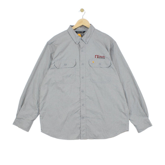 Mens Shirt Workwear Relaxed Fit Lightweight
