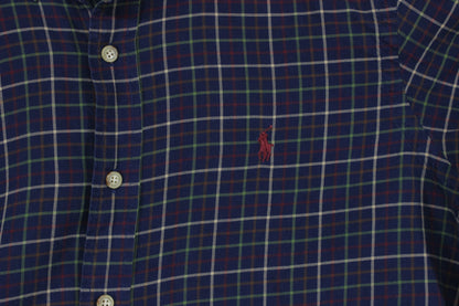 Mens Plaid Shirt Button Down Classic