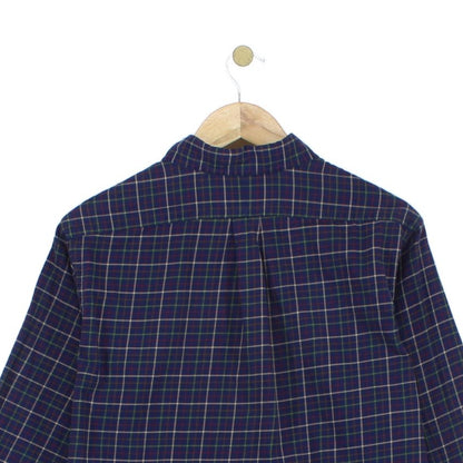 Mens Plaid Shirt Button Down Classic