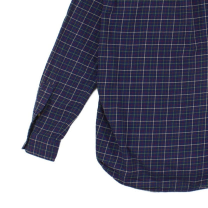 Mens Plaid Shirt Button Down Classic
