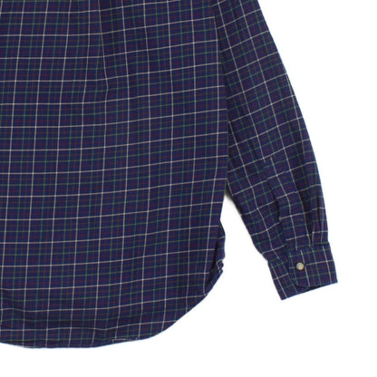 Mens Plaid Shirt Button Down Classic